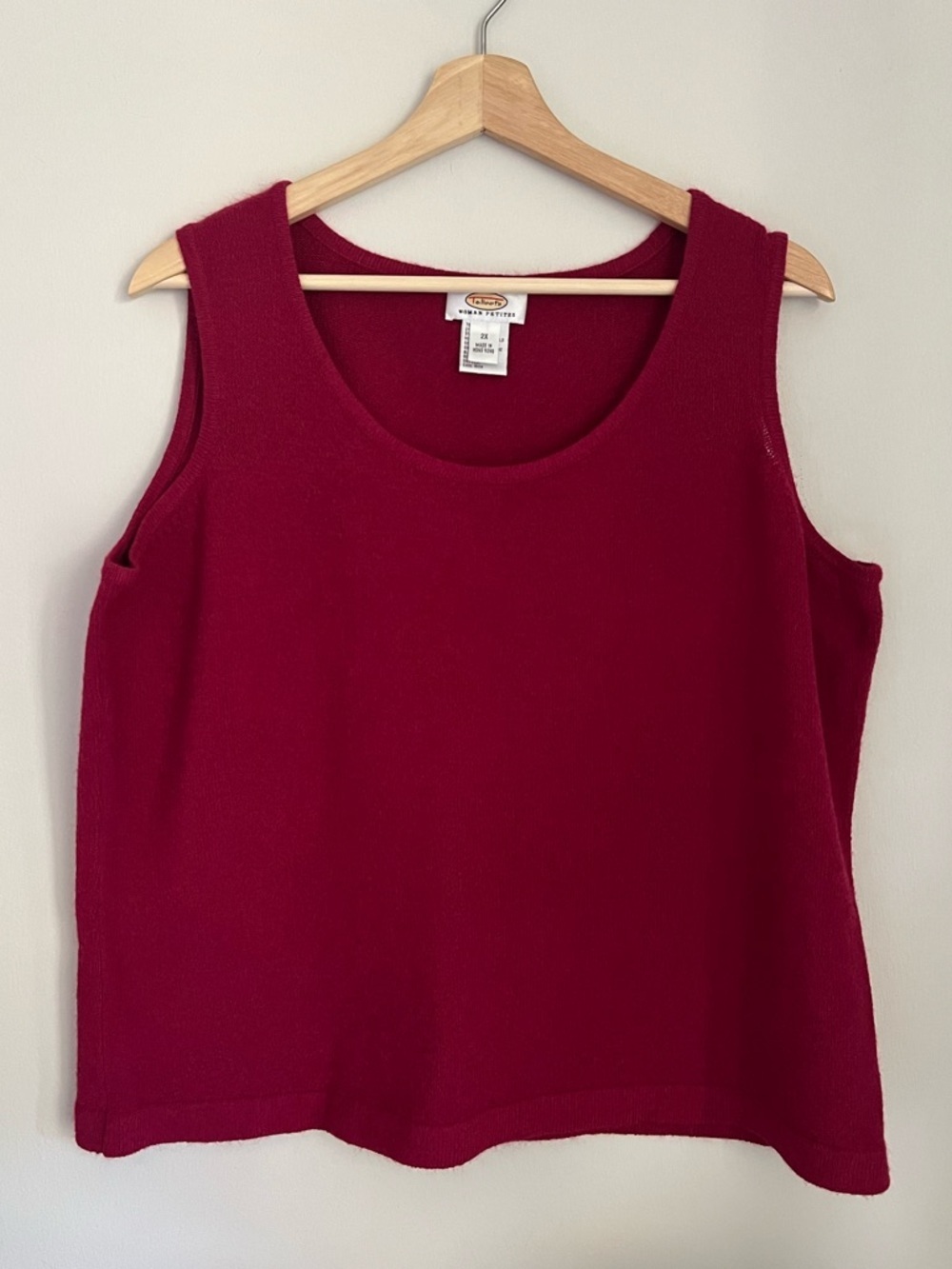 Talbots Petite Sleeveless Knit Tank Top